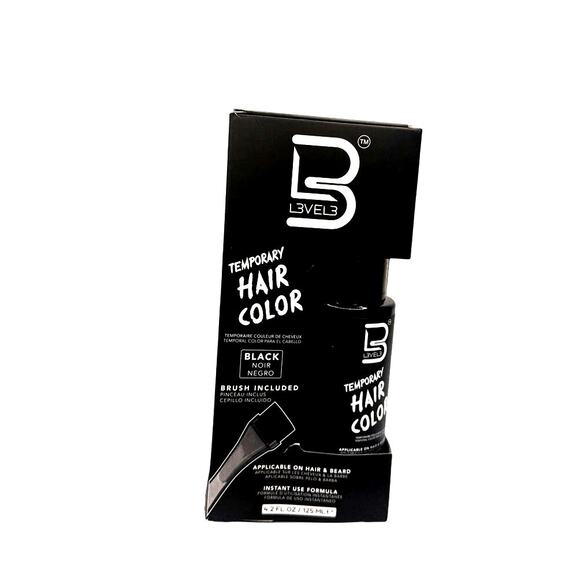 Temporary Hair Color Black Kit – Instant Coverage & Natural Look - Picture 1 of 2
